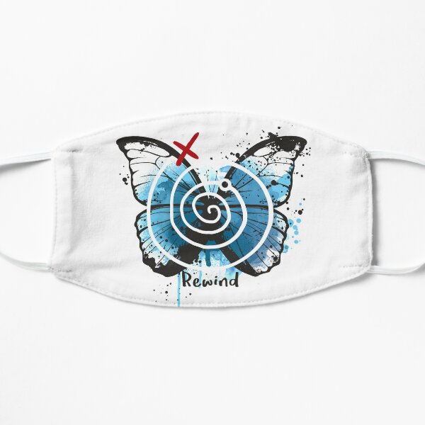 rewind life is strange Flat Mask