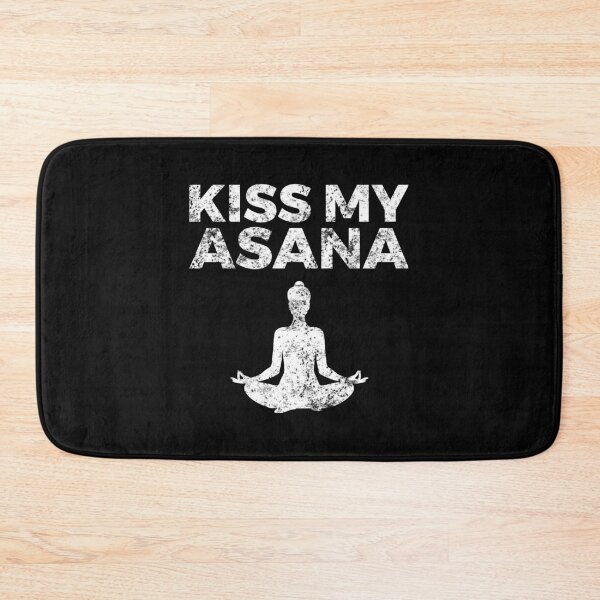 Item preview, Funny Yoga Design Kiss my Asana designed and sold by EstelleStar.