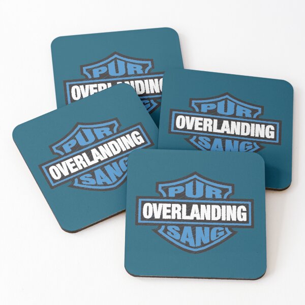 Overlanding Pur Sang Coasters (Set of 4)