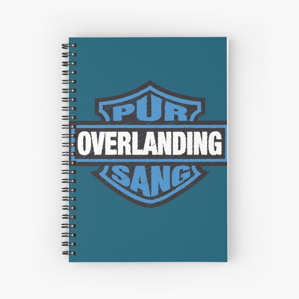 Overlanding Pur Sang Spiral Notebook