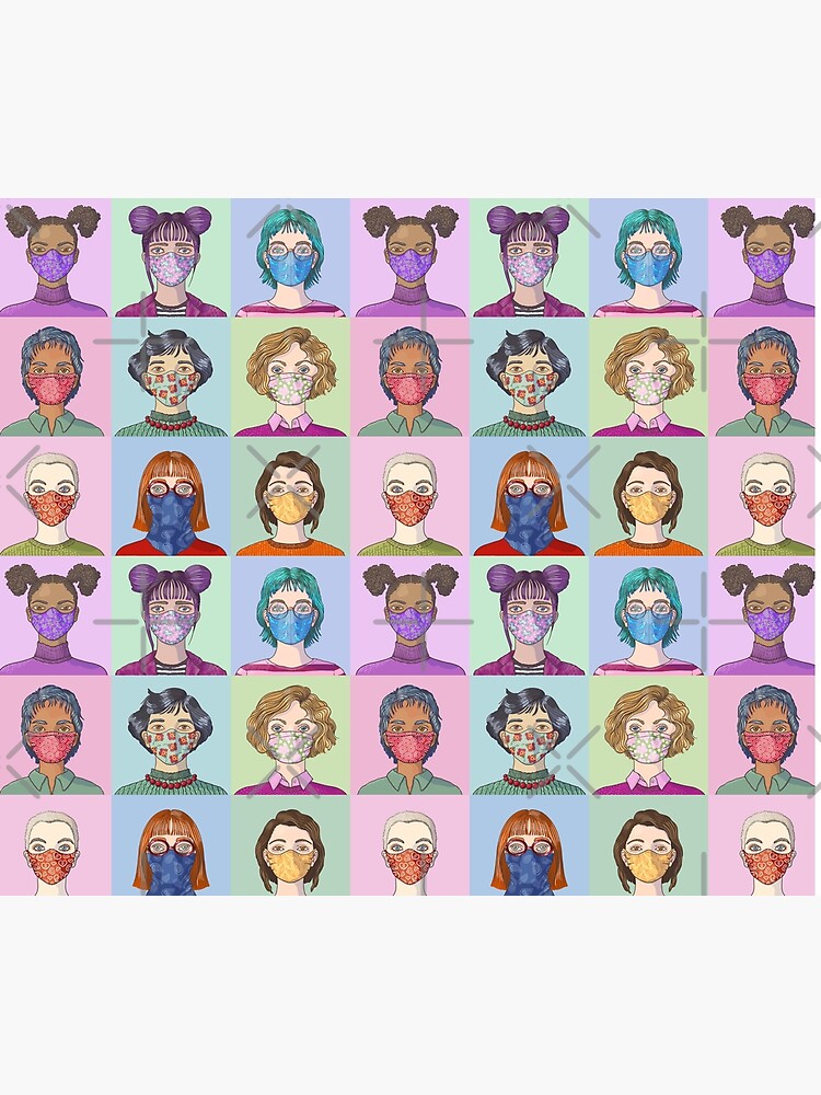 Face Mask Fashion by MaritCooper
