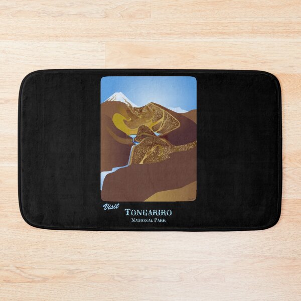 Item preview, Tongariro Vintage Railways Poster designed and sold by Patricia Howitt.
