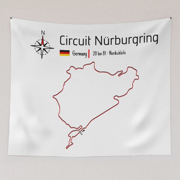 Item preview, F1 Circuit Nördschleife - Circuit Nürburgring Germany designed and sold by Aurealis Creatief.