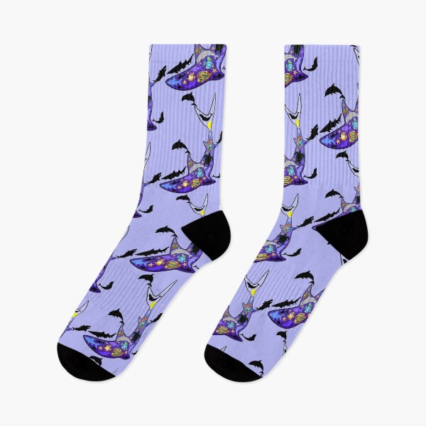 Item preview, Shark MarineLife Scenery Patterned designed and sold by BluedarkArt.