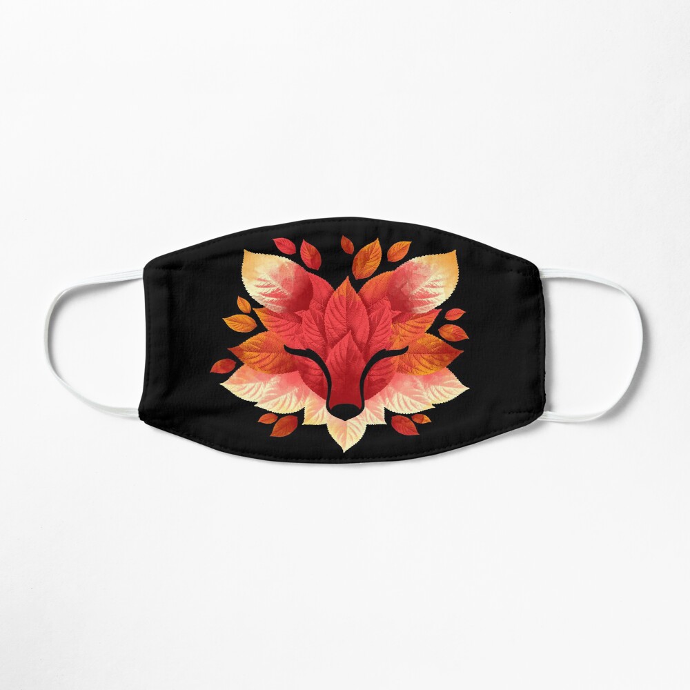 Fox of leaves Mask
