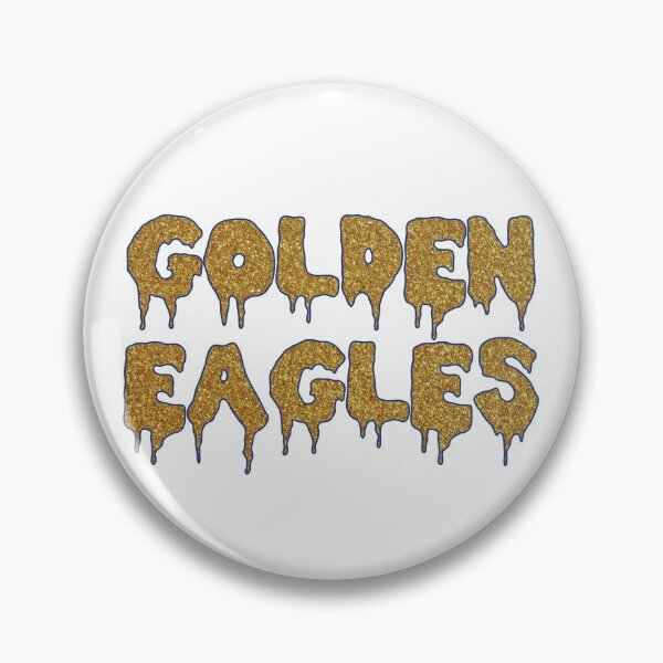 Item preview, clarionu golden eagles glitter drip designed and sold by Designed By Rachel.