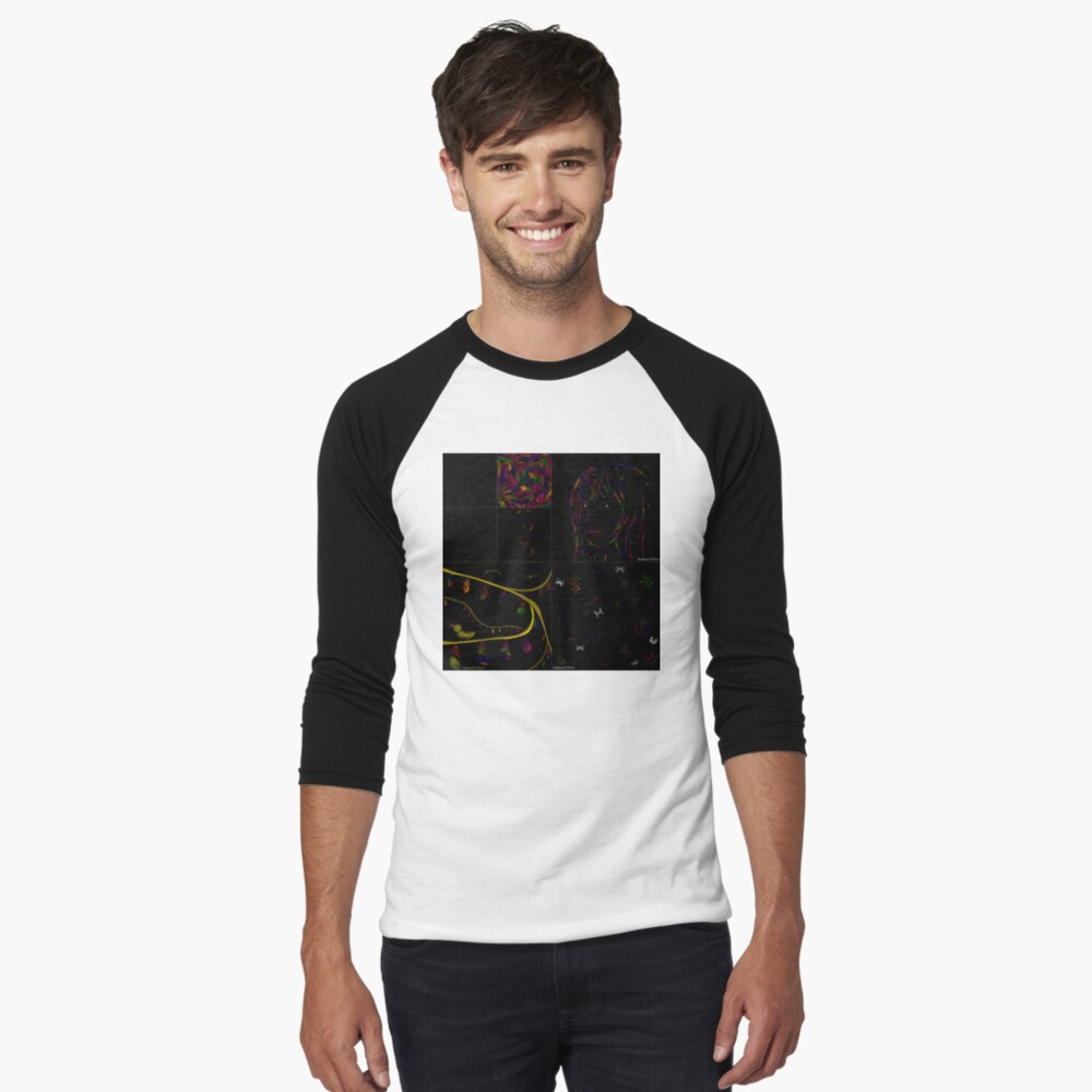 Item preview, Baseball ¾ Sleeve T-Shirt designed and sold by StephOBrien.