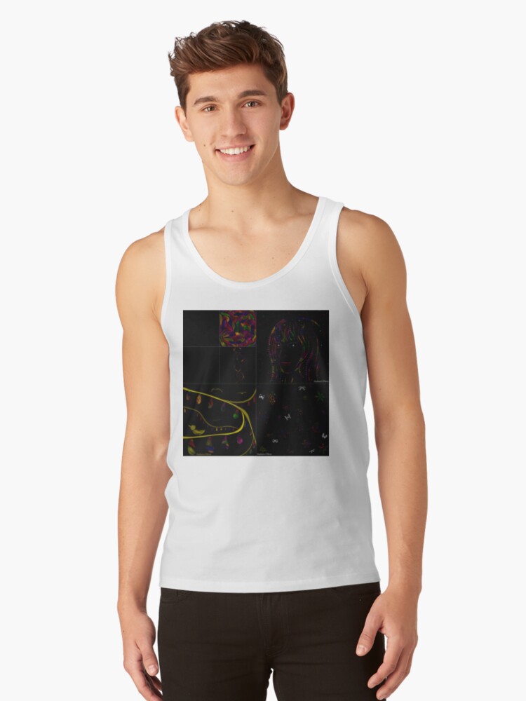 Thumbnail 1 of 3, Tank Top, Subtracting Night from Rainbows, full collection designed and sold by StephOBrien.