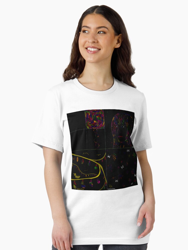 Thumbnail 2 of 7, Essential T-Shirt, Subtracting Night from Rainbows, full collection designed and sold by StephOBrien.