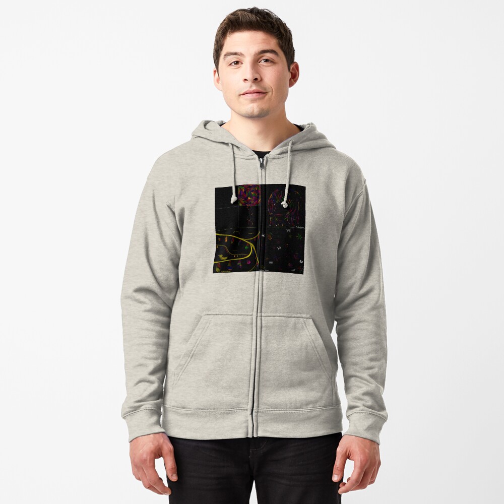 Item preview, Zipped Hoodie designed and sold by StephOBrien.