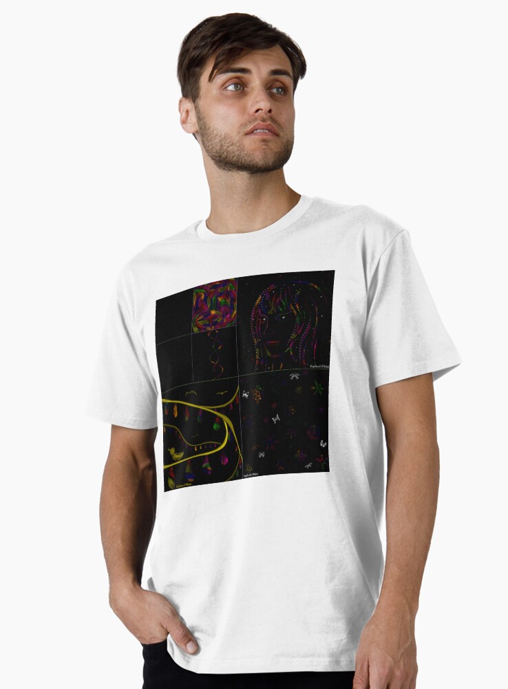 Thumbnail 1 of 4, Premium T-Shirt, Subtracting Night from Rainbows, full collection designed and sold by StephOBrien.