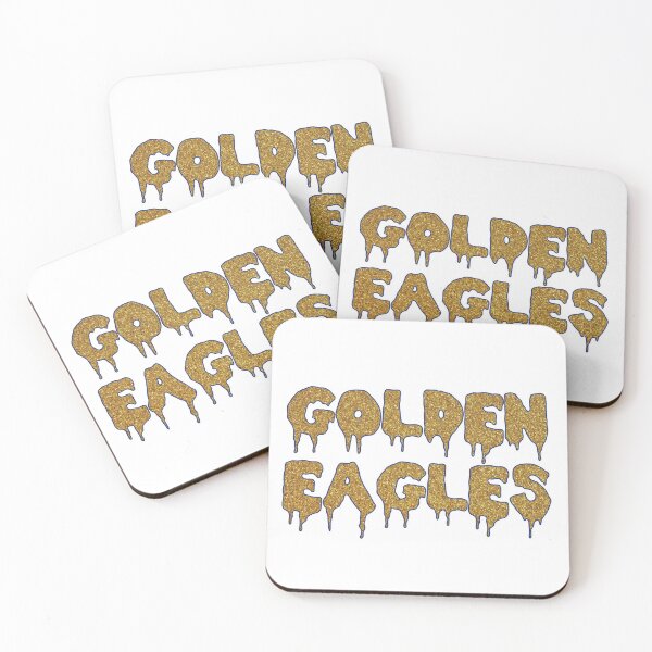 Item preview, clarionu golden eagles glitter drip designed and sold by Designed By Rachel.