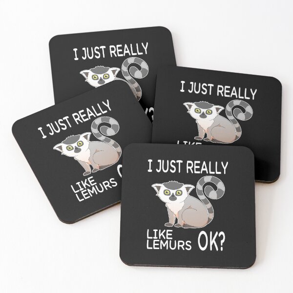 Item preview, I Just Really Like Lemurs Ok? designed and sold by fatamyfan1.