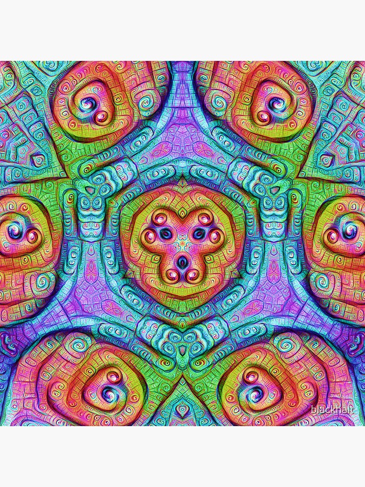 DeepDream Tomato Steelblue by blackhalt
