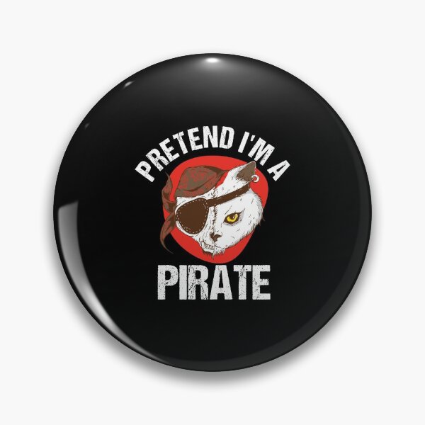 Artikelvorschau, Halloween Pretend I'm A Pirate Cat Costume Gift entworfen und verkauft von haselshirt.