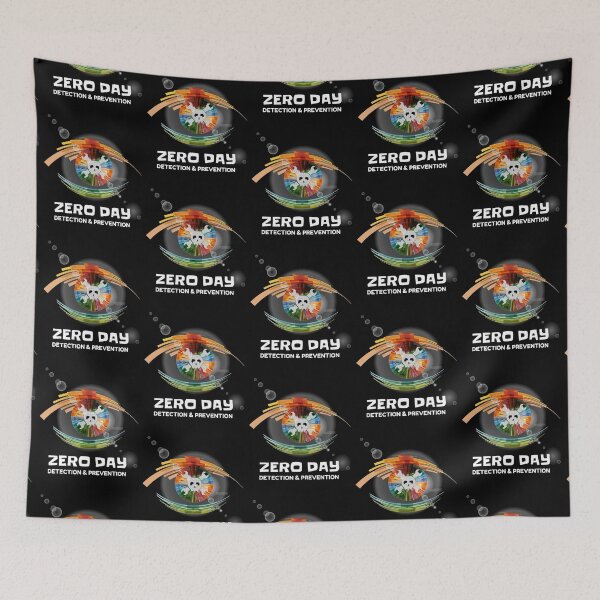Item preview, Hackers Zero-Day Detection &  Prevention eye designed and sold by clubtee.