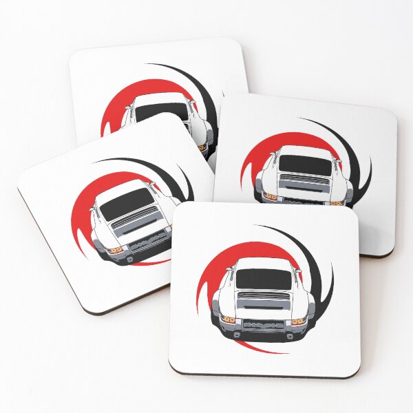 Item preview, Pure White Singer Re-Imagined 911 With Red and Black Spiral designed and sold by Enthusiast Designs.