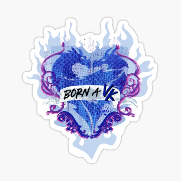 Vista previa del artículo con la obra «Descendientes Born a VK 3», diseñado y vendido por reevesprattx.
