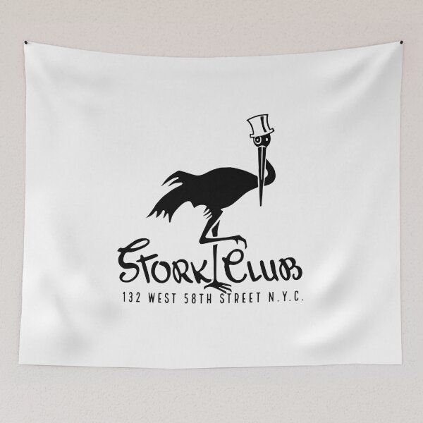 Item preview, Manhattan's Stork Club Nightclub (black) designed and sold by Fairytale of DC.
