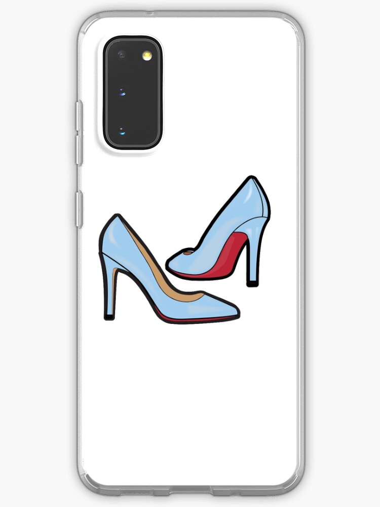 baby blue high heel shoes