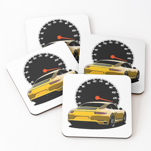 Item preview, Canary Yellow 911 GT3 With Speedometer designed and sold by Enthusiast Designs.