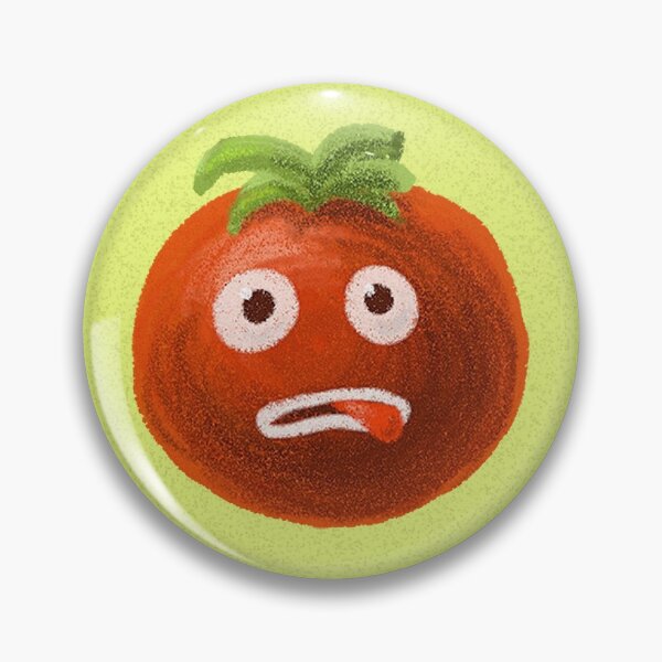 Item preview, Green Funny Cartoon Tomato designed and sold by Boriana Giormova.