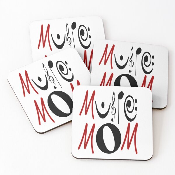 Item preview, Music Mom with music symbols designed and sold by James E. Guin.