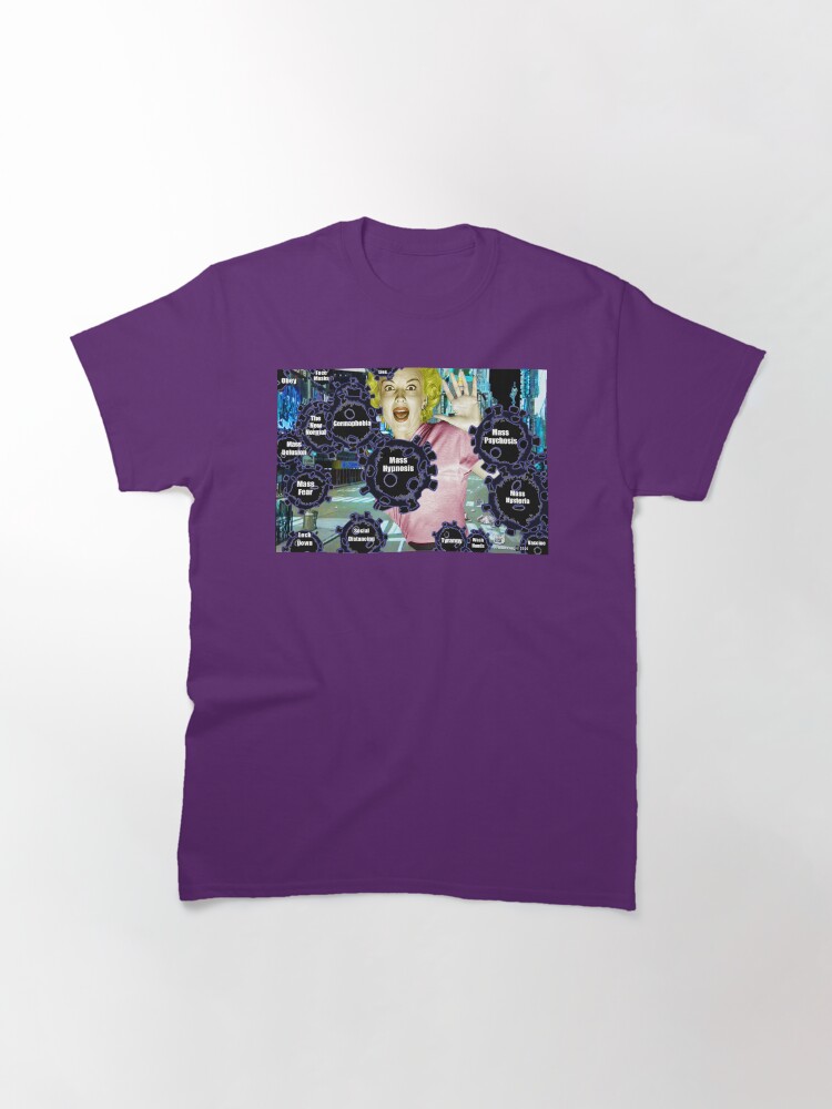 Alternate view of Living in a Bad B-Movie Classic T-Shirt