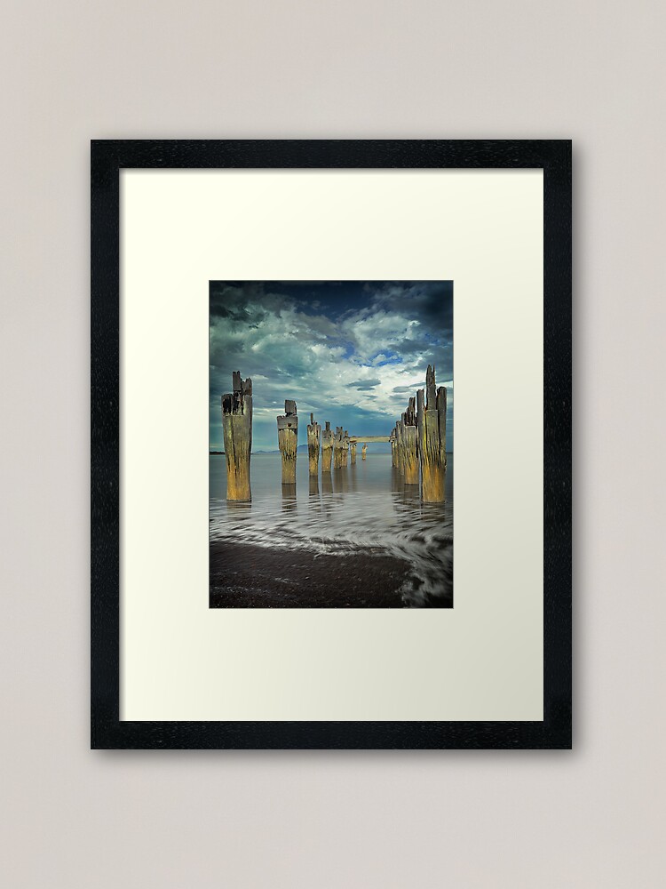 Alternate view of Old Jetty - Flinders Island Framed Art Print