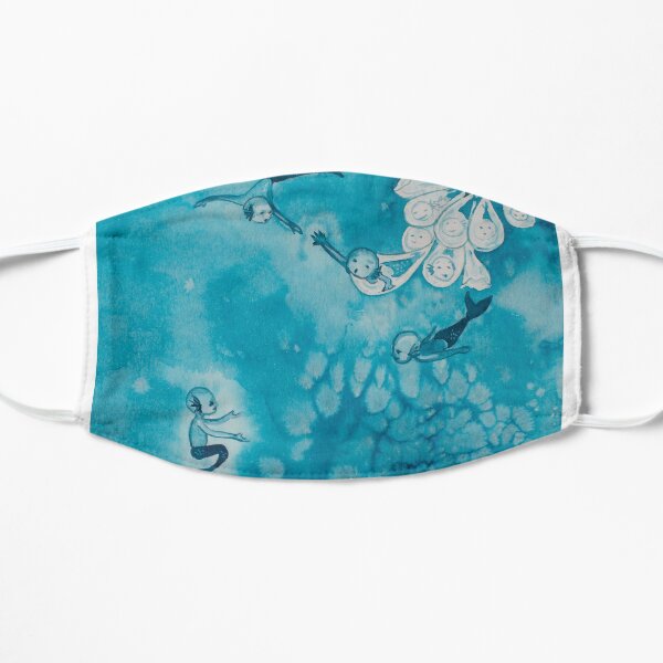 Where Do Mermaids Come From? Flat Mask