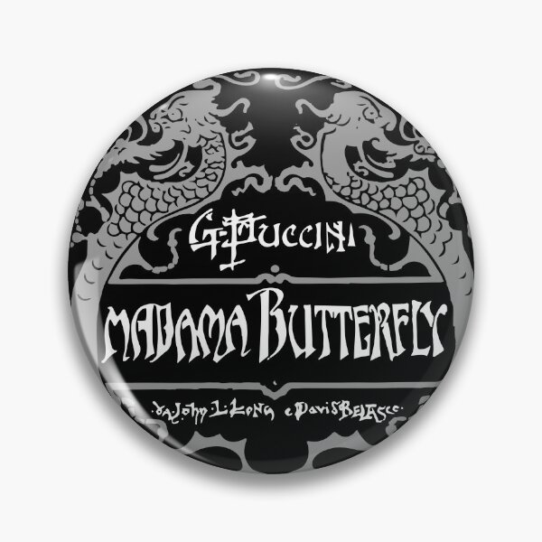 Item preview, Madama Butterfly (B&W) designed and sold by Fairytale of DC.