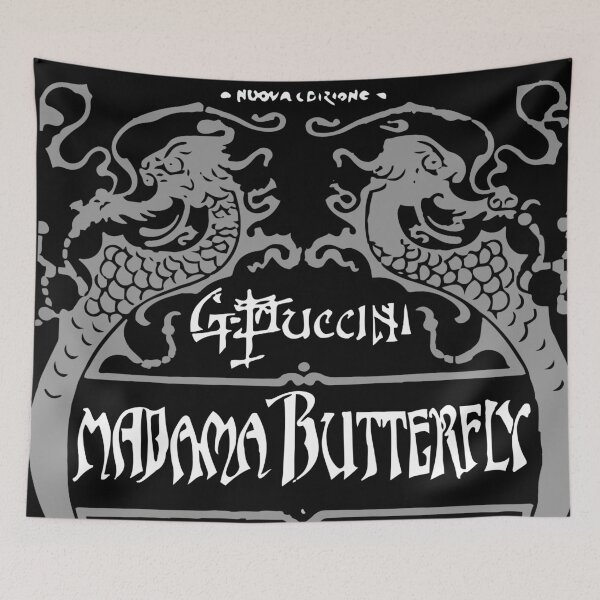 Item preview, Madama Butterfly (B&W) designed and sold by Fairytale of DC.