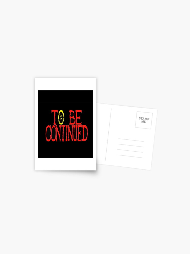 To Be Continued One Piece Postcard By Jerem09 Redbubble