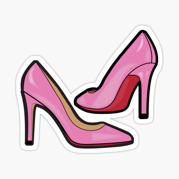 pink red bottom shoes