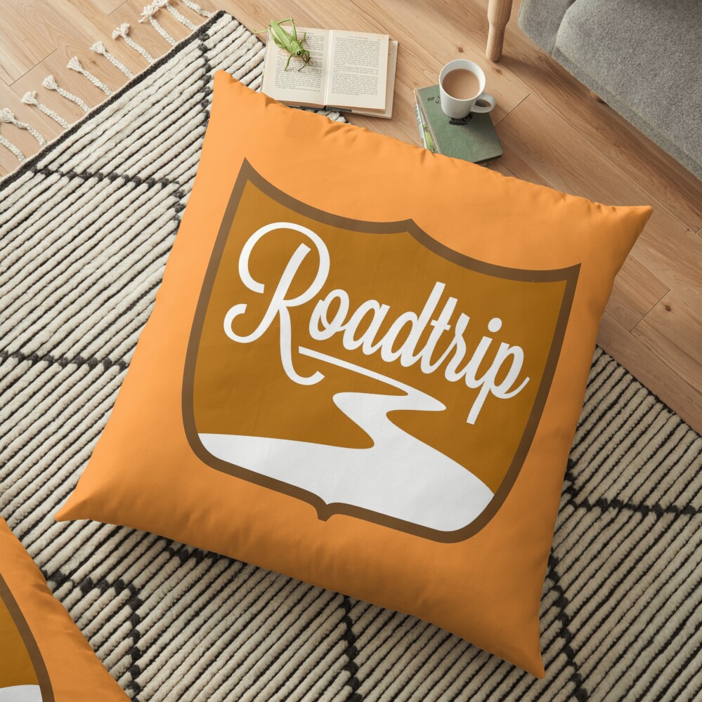 Roadtrip Floor Pillow