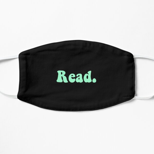 Read groovy mint Flat Mask