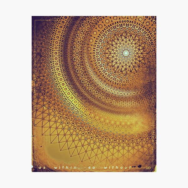 As Within, So Without Photographic Print