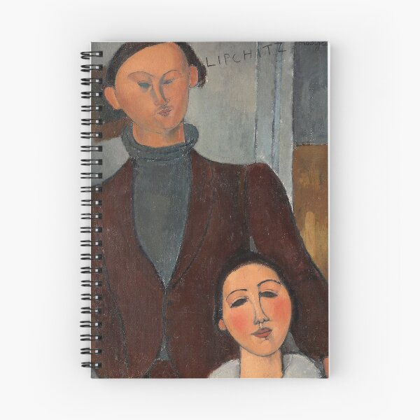 Item preview,  Vintage Lipchitz Portrait painting by  Amedeo Modigliani (Italian, Livorno 1884–1920 Paris) designed and sold by Vintage Designs +.