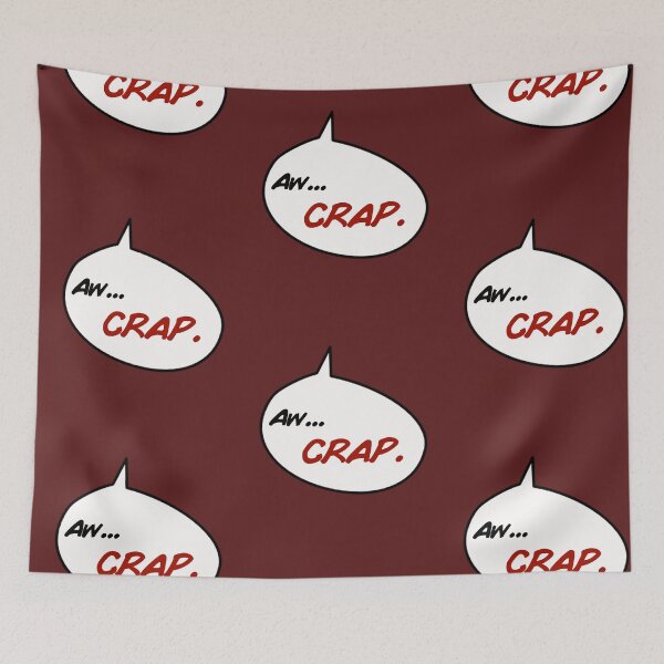 Item preview, Hellboy's "Aw, Crap." designed and sold by ElanConnor.