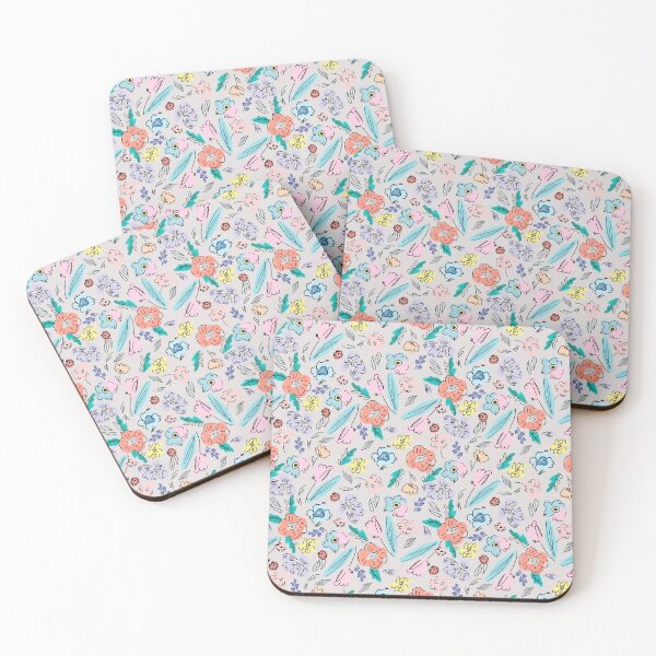 Item preview, chintz flowers designed and sold by AvotArt.