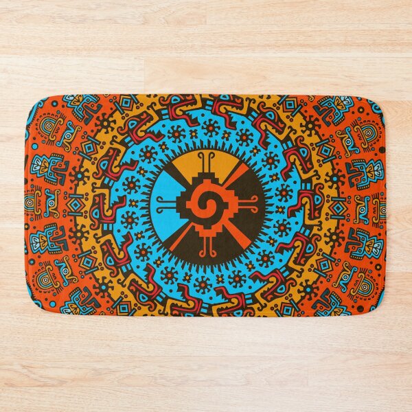 Item preview, Colorful Hunab Ku Mayan symbol #7 designed and sold by Nartissima.