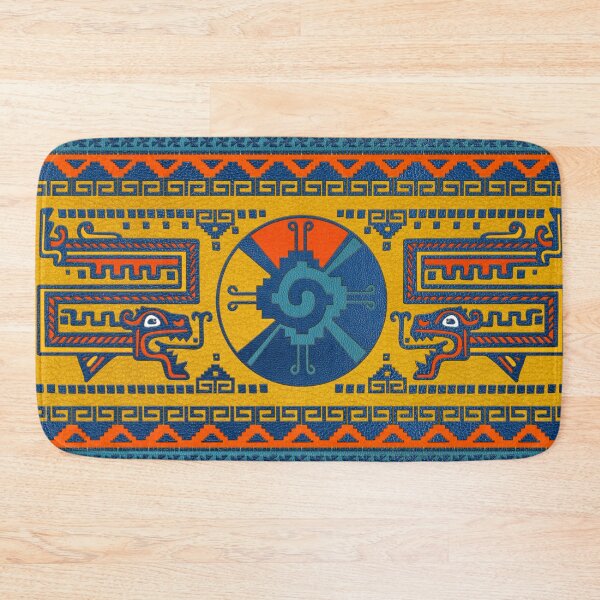Item preview, Hunab Ku Mayan symbol Leather texture designed and sold by Nartissima.