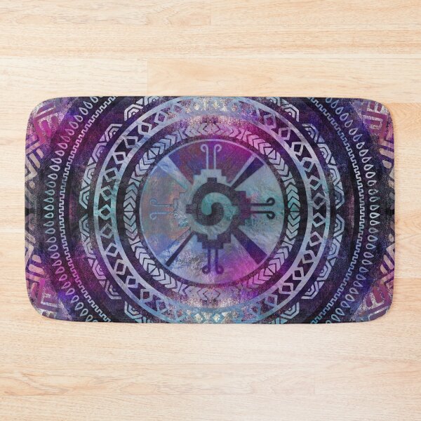 Item preview, Hunab Ku Mayan Purple and Blues designed and sold by Nartissima.
