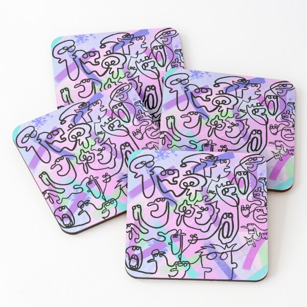 Item preview, Abstract faces designed and sold by saacstix.
