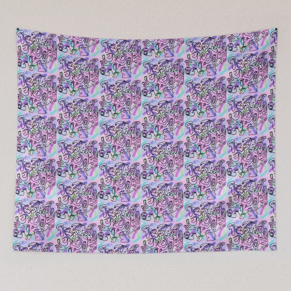 Item preview, Abstract faces designed and sold by saacstix.