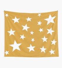 Star Spangled Gold Wall Tapestry