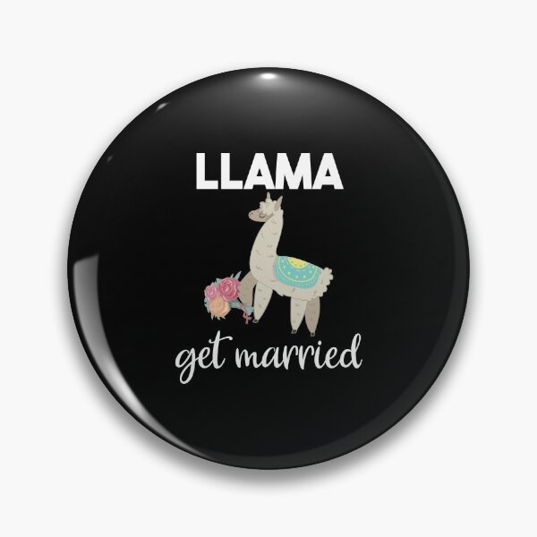 Item preview, Llama Get Married Animal Lover Wedding Gift Idea designed and sold by haselshirt.
