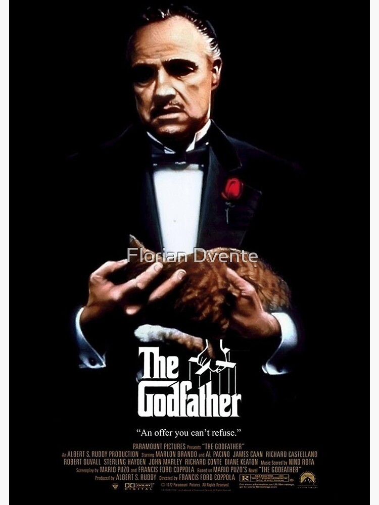 "The Godfather" Poster for Sale by FlorianSplash Redbubble