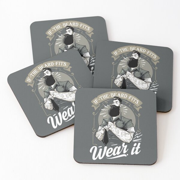 Item preview, If the beard fits, wear it designed and sold by shirtart shop.