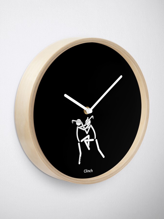 Thumbnail 1 of 4, Clock, Muaythai Clinch designed and sold by RJArts.